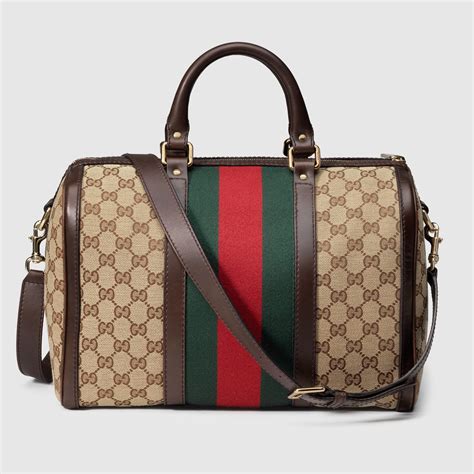 bauletto vintage web gucci|old gucci handbags.